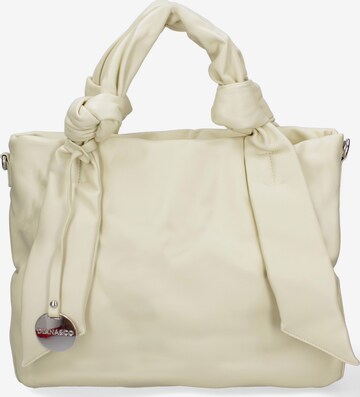 Shopper 'Borsa Shopper Donna Ecopelle con Zip e Tracolla Regolabile' di Diana&Co. in giallo: frontale