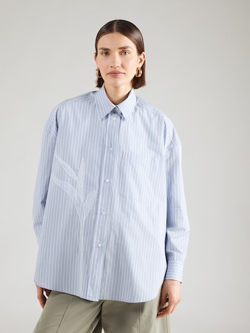 Chemisier 'CANNETI' MAX&Co. en bleu : devant