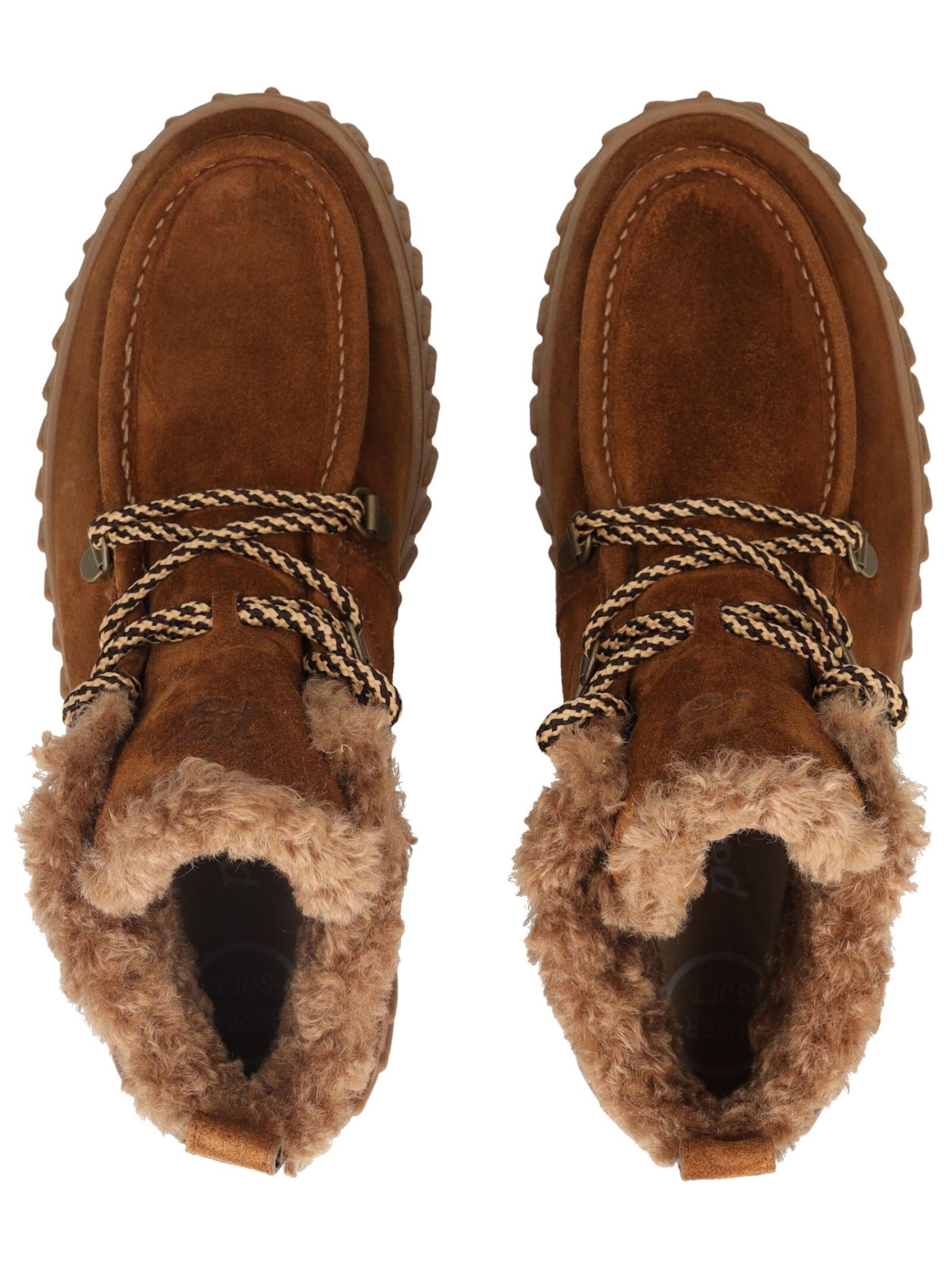 Paul Green Veterlaarsjes in Bruin