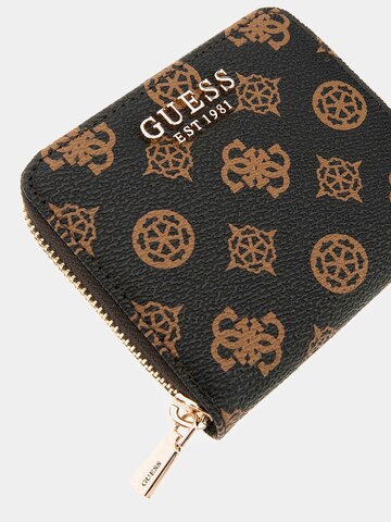 GUESS Wallet 'Laurel' in Brown