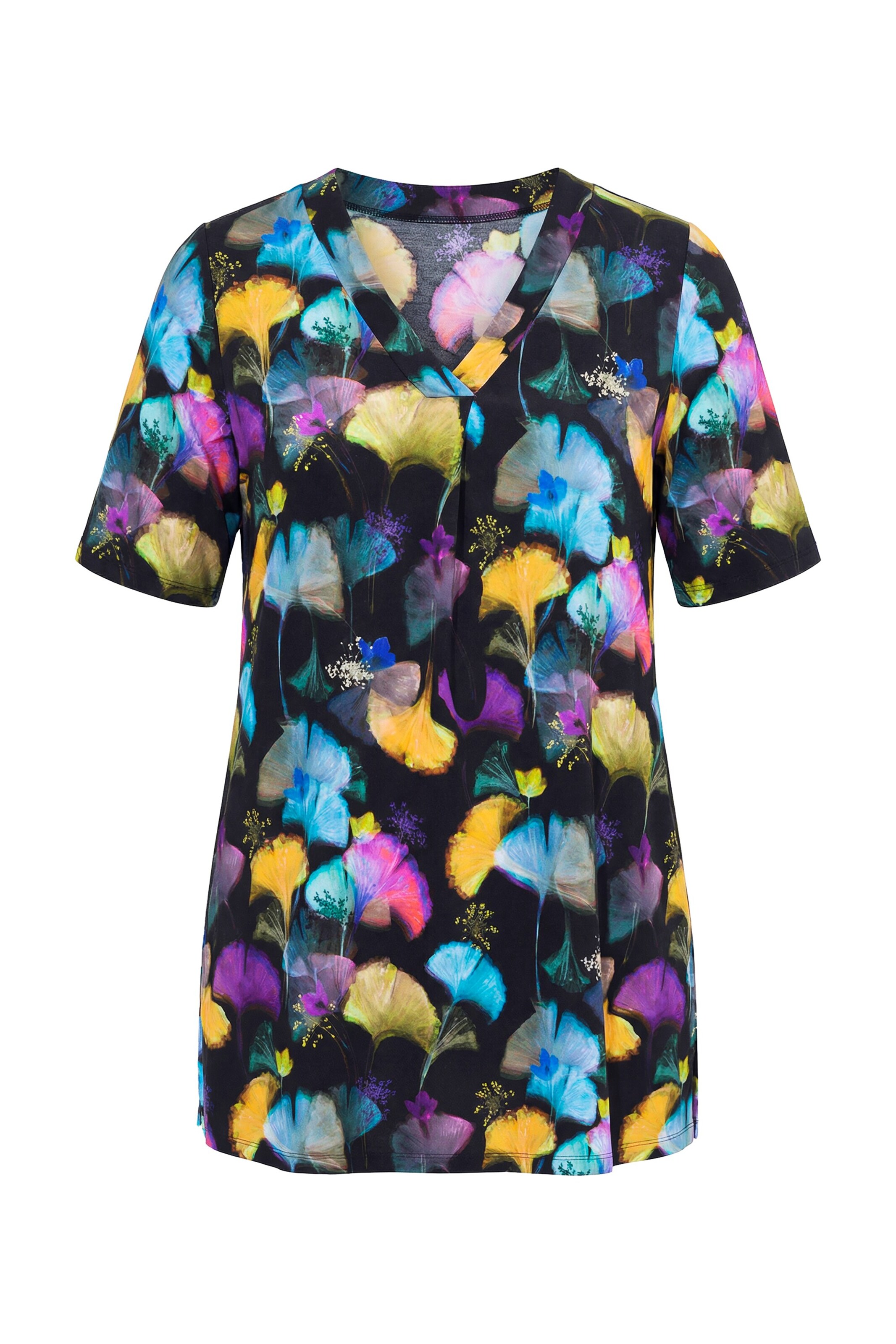 Ulla Popken Shirt in Black: front