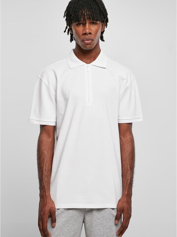 Urban Classics Shirt in Wit: voorkant