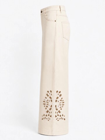 Wide Leg Pantalon 'Calças Inês' Josephine Label en beige