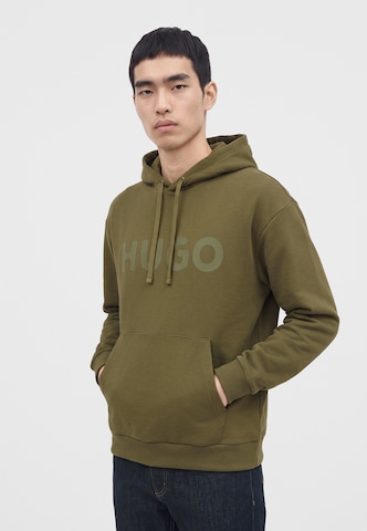 HUGO Sweatshirt 'Ditchle' in Grün