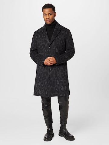 HUGO Between-seasons coat 'Malte' in Black: front