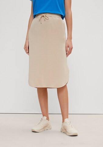 comma casual identity Skirt in Beige: front
