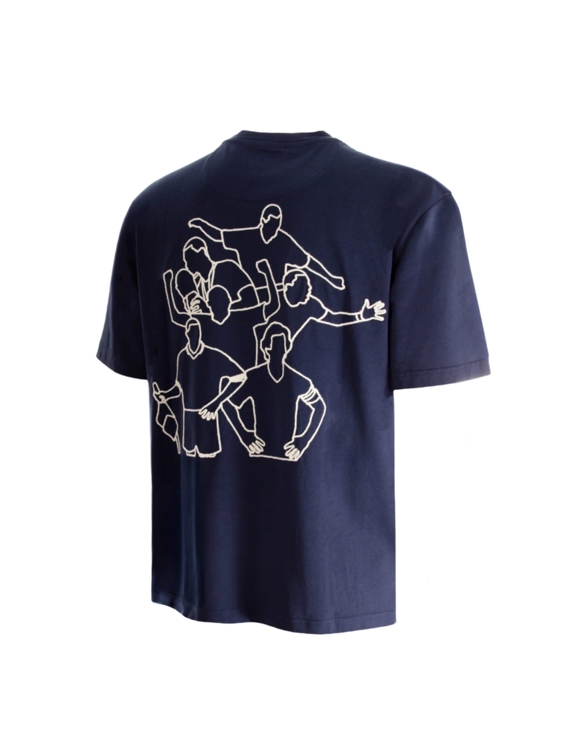 COPA FOOTBALL Shirt 'France Legends Geborduurd T-shirt' in Blue