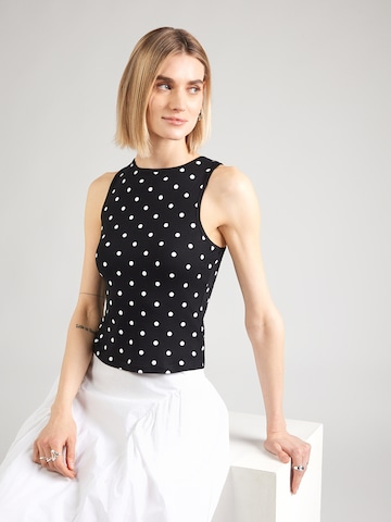 Top 'Maya' di ABOUT YOU in nero: frontale