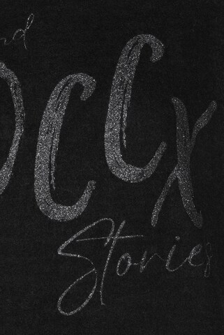 Soccx Oversized Pullover aus Flauschstrick in Schwarz