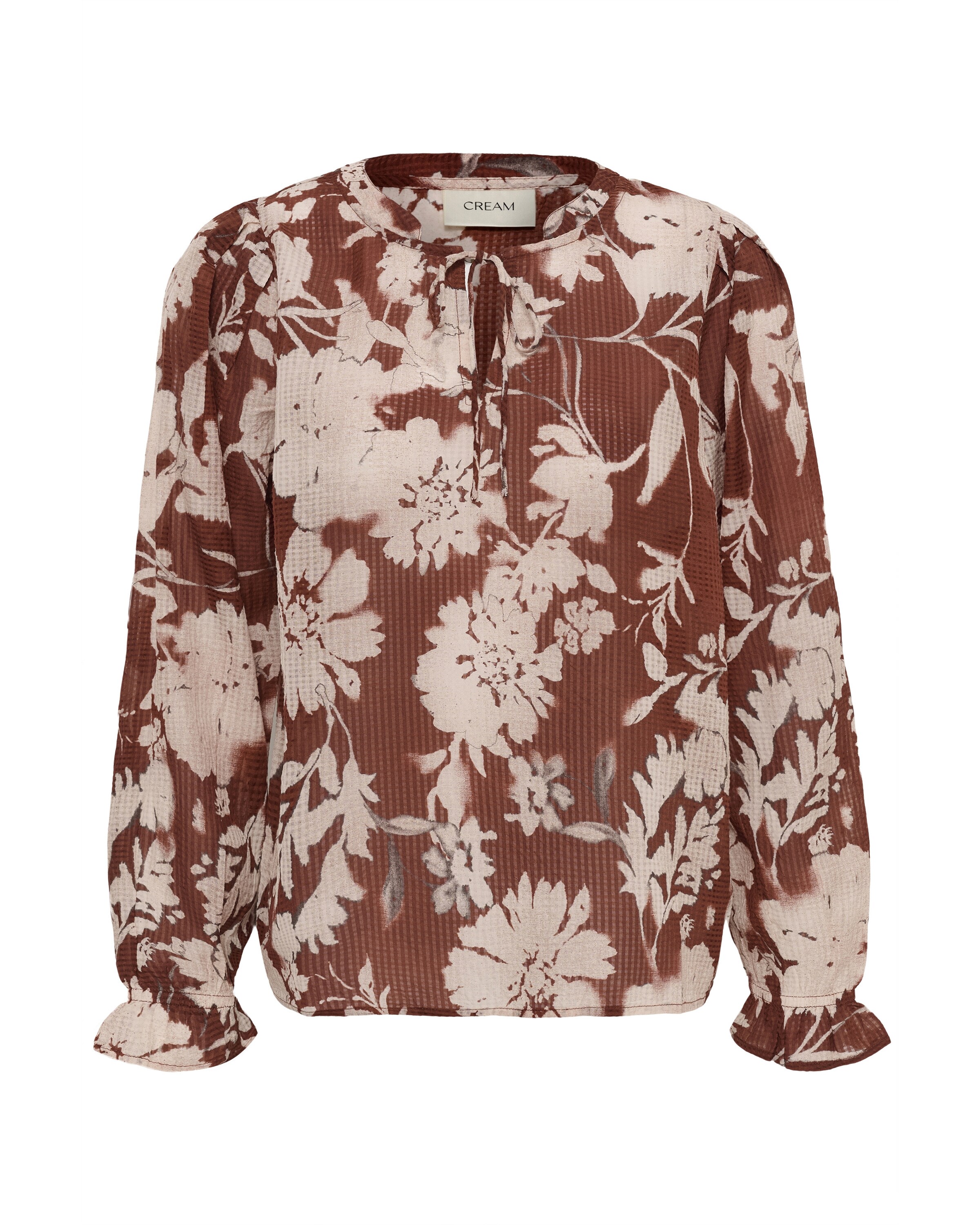 Cream Bluse 'CRHailey' in Braun: Vorderseite