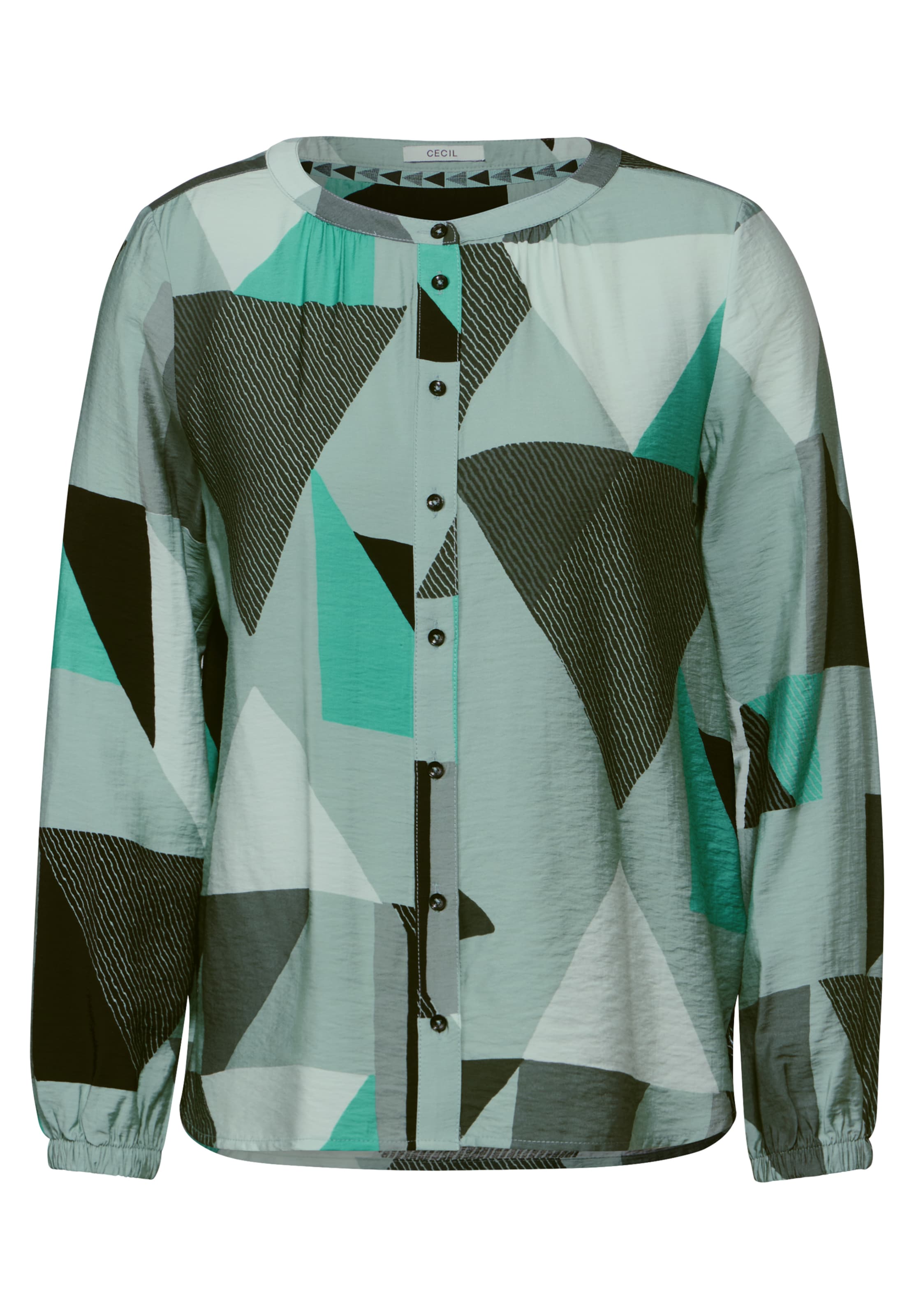 CECIL Strickjacke in Grün: Vorderseite