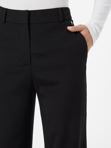 COMMA Wide leg Broek in Zwart