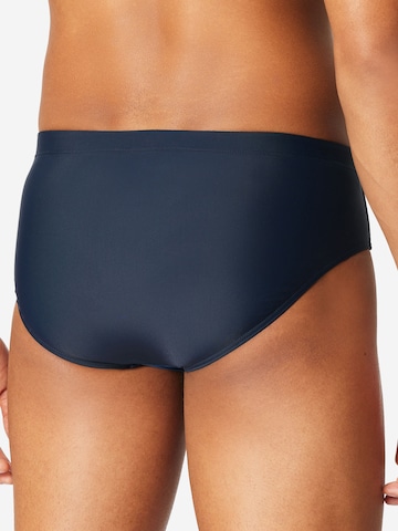 SCHIESSER Bathing trunks ' Ocean Swim ' in Blue