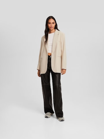 Bershka Blazers in Beige