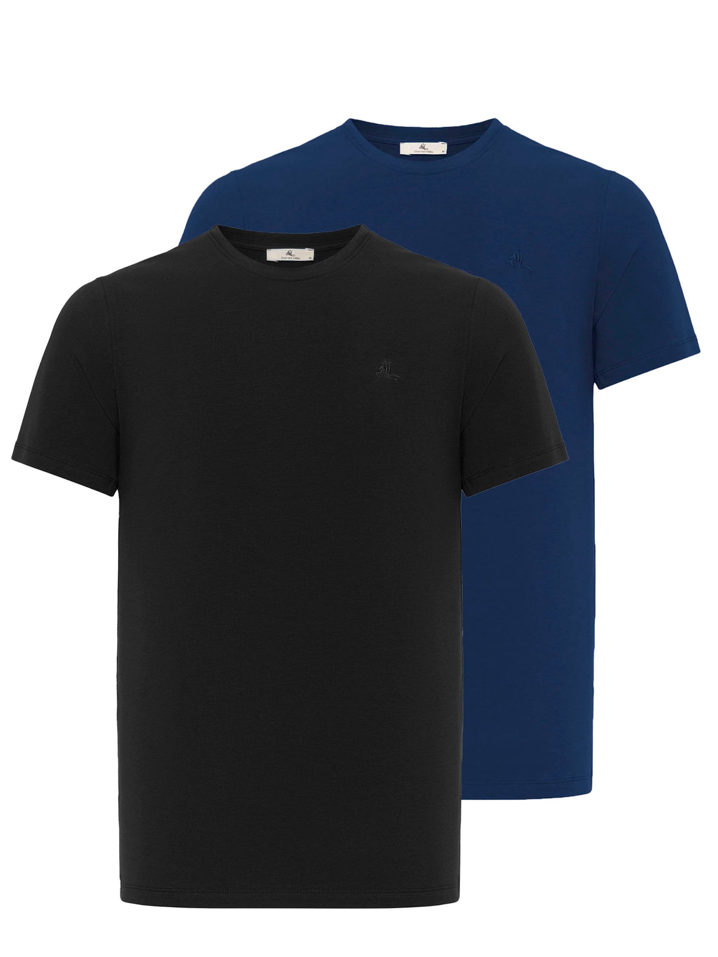 Daniel Hills T-shirt i blå: framsida