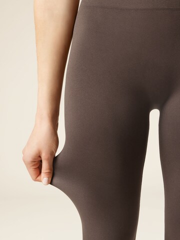 CALZEDONIA Skinny Leggings in Brown