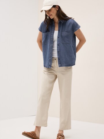 CECIL Blouse in Blauw