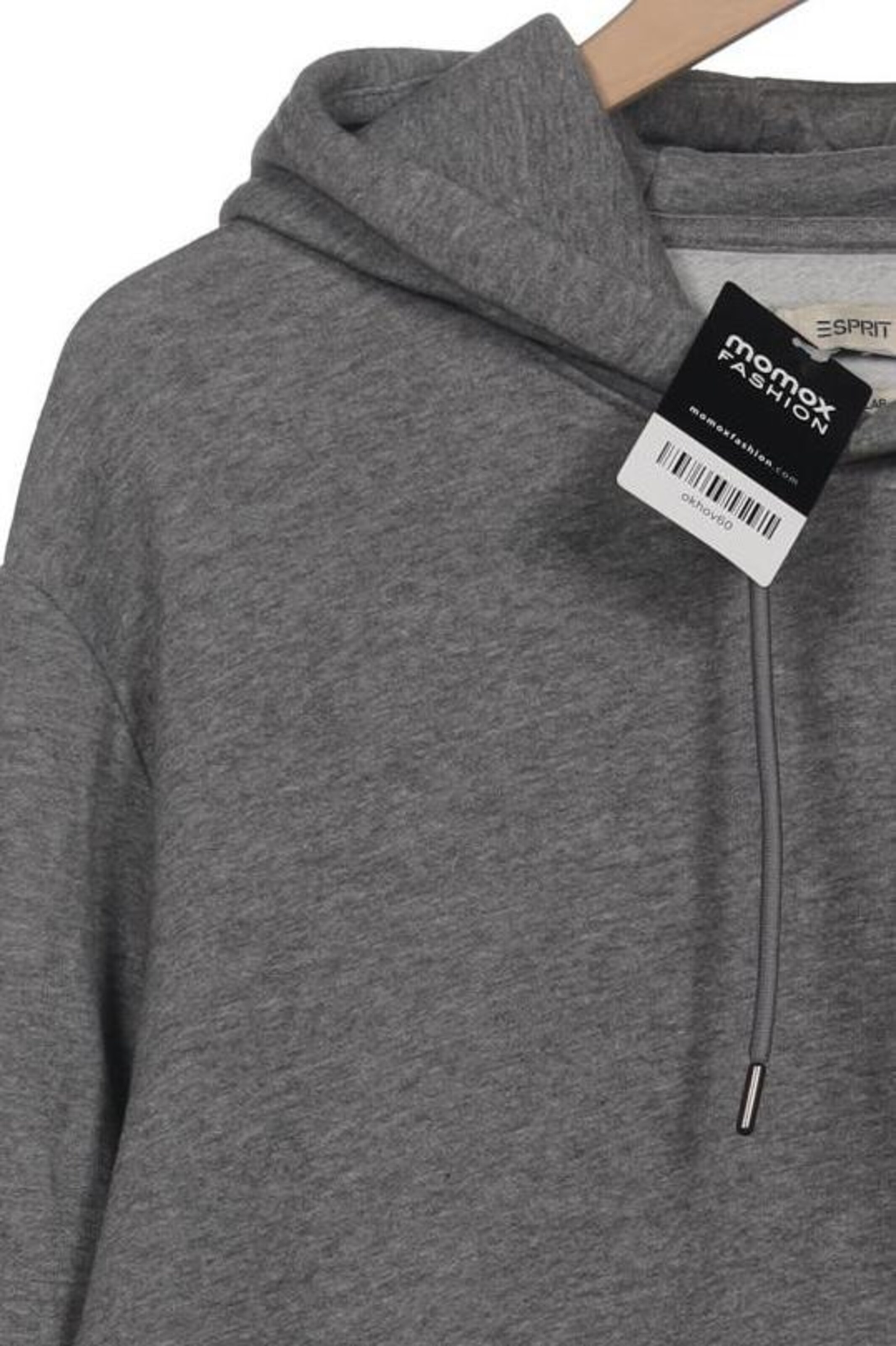 ESPRIT Sweatshirt & Zip-Up Hoodie in L in Grey