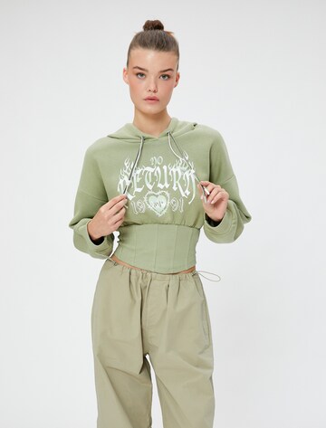 Koton Sweatshirt in Groen