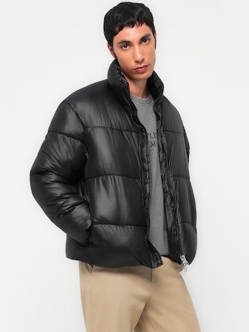 JACK & JONES Vinterjakke i sort