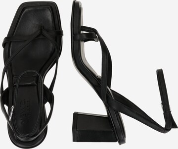 NEWD.Tamaris T-bar sandals in Black