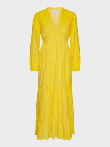 americandreams Kleid 'Umi'‌‌‌‌ in Gelb: Vorderseite