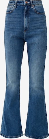 QS by s.Oliver Flared Jeans in Blue: front