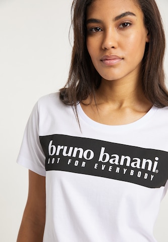 BRUNO BANANI T-Shirt 'Thompson' in Weiß