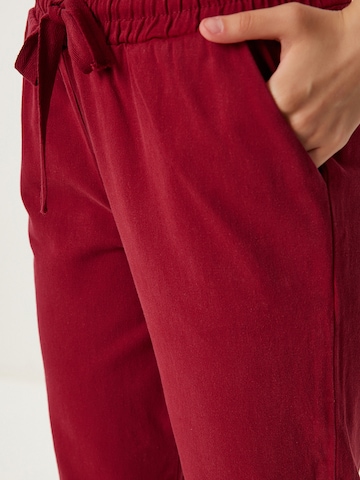 Effilé Pantalon Happiness İstanbul en rouge