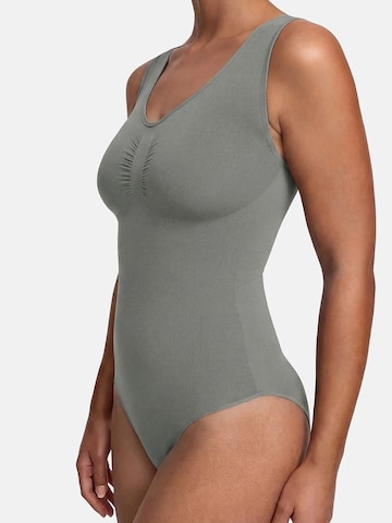cfab (formerly creamy fabrics) Shapingbody 'Tank Bodysuit Sculpting Shapewear mit String'‌‌ in Grau