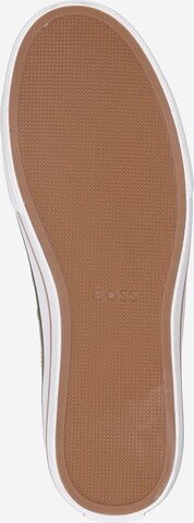 BOSS Orange Låg sneaker 'Aiden Tenn' i brun