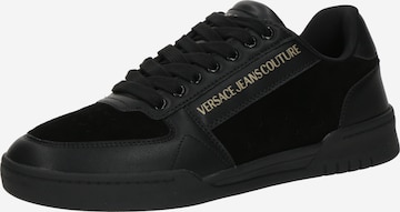 Versace Jeans CoutureNiske tenisice 'BROOKLYN' - crna boja: prednji dio