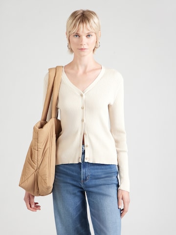 LEVI'S ® Gebreid vest in Beige: voorkant