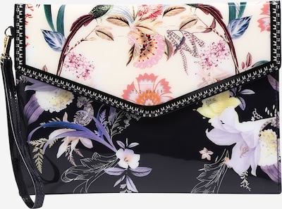 Ted Baker Pidulik käekott 'Deckart' kreem / sinine / öösinine / segavärvid / korall, Tootevaade