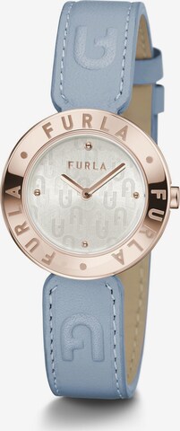 FURLA Analog Watch 'Furla essential' in Blue