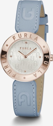 FURLA Analoog horloge 'Furla essential' in Blauw