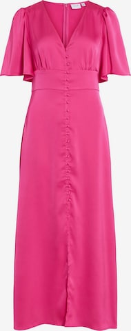 VILA Shirt dress in Pink: front