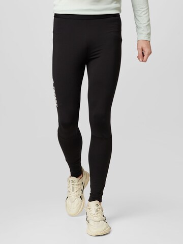 ADIDAS TERREX Skinny Sportondergoed 'Agravic Xc' in Zwart: voorkant