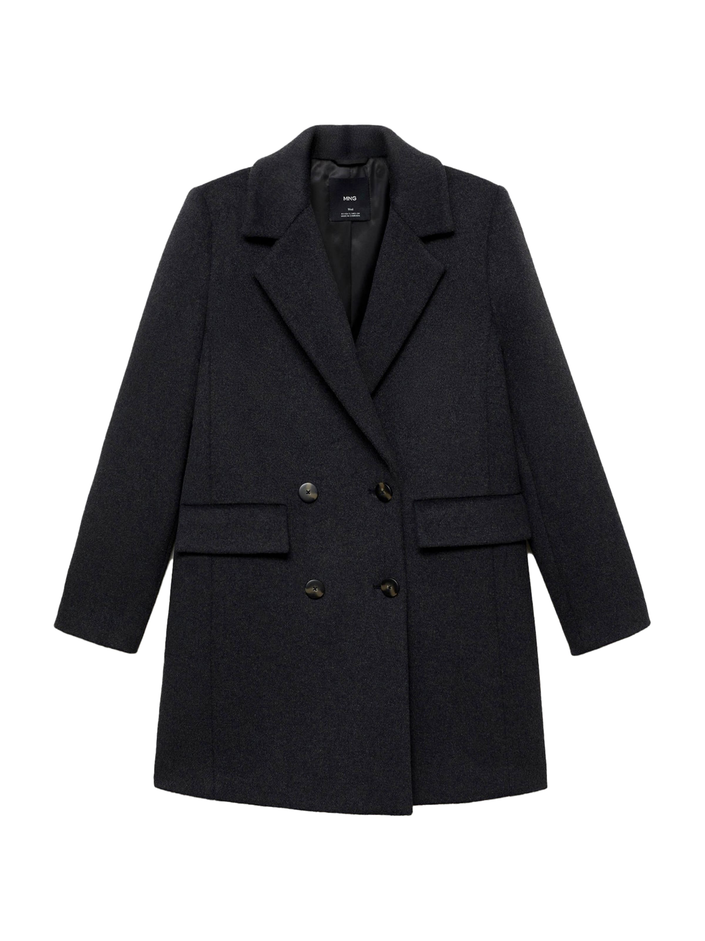 MANGO Płaszcz przejściowy &#x27;Dali&#x27; w kolorze szary: przód