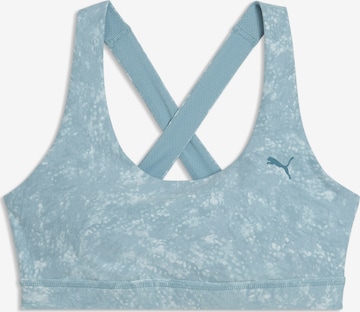 Bustier Soutien-gorge de sport 'Cloudspun' PUMA en bleu : devant