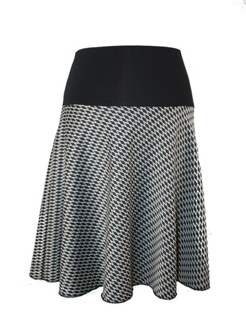 dunkle design Skirt 'Punta' in Black: front