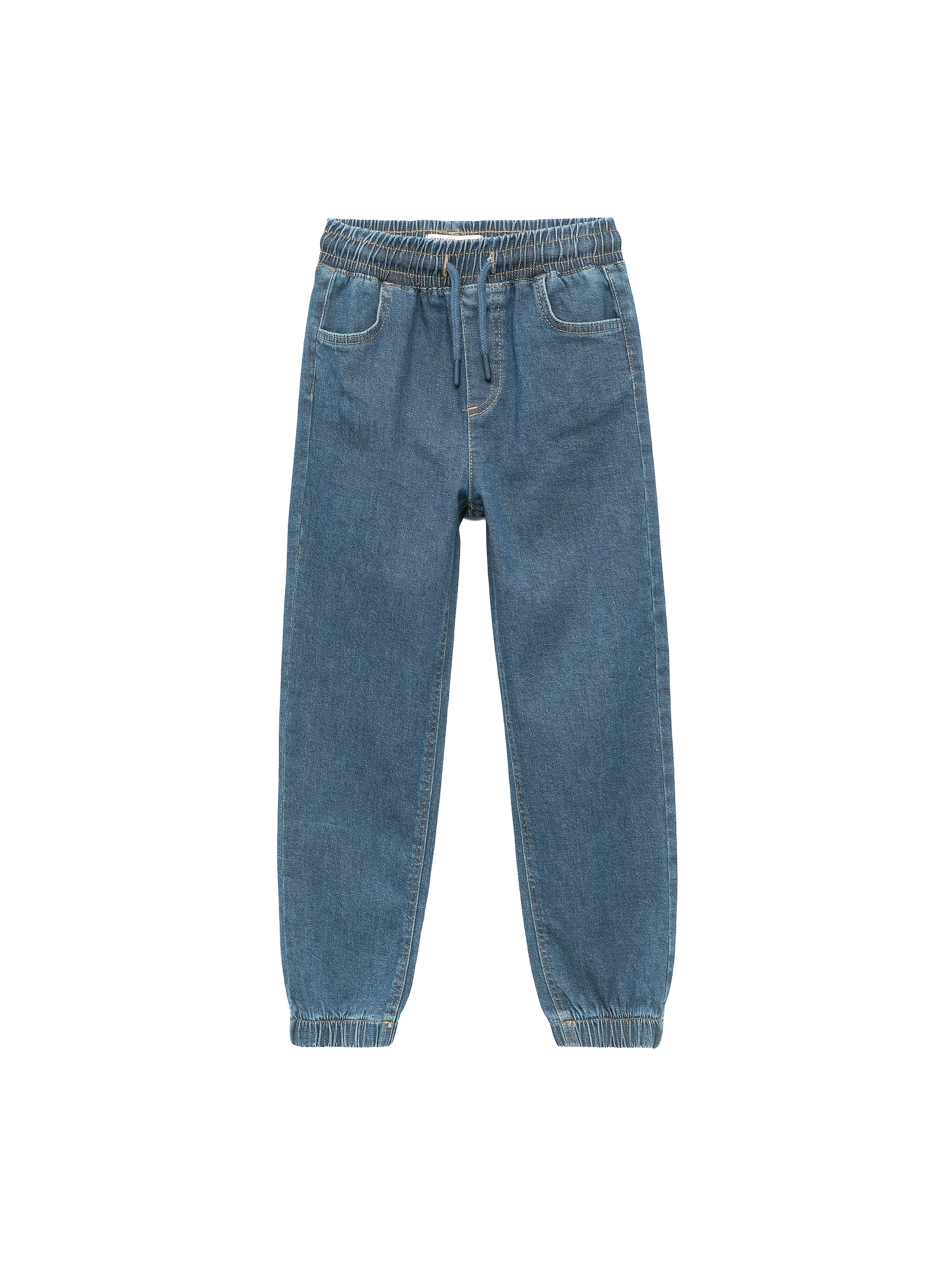 Koton Tapered Jeans in Blauw: voorkant