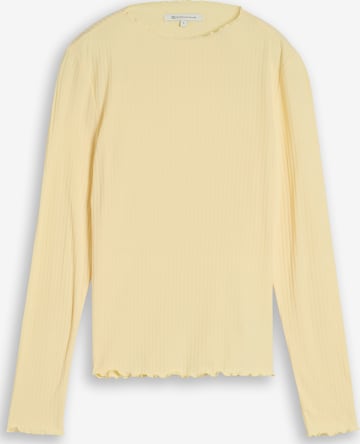 TOM TAILOR DENIM - Camiseta en beige: frente