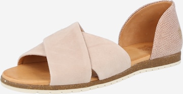 Apple of Eden Sandal i beige: framsida