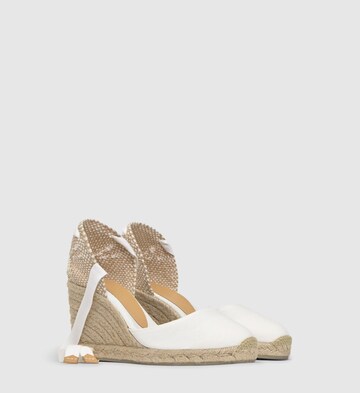 Castañer Espadrilles 'Carina' in Wit