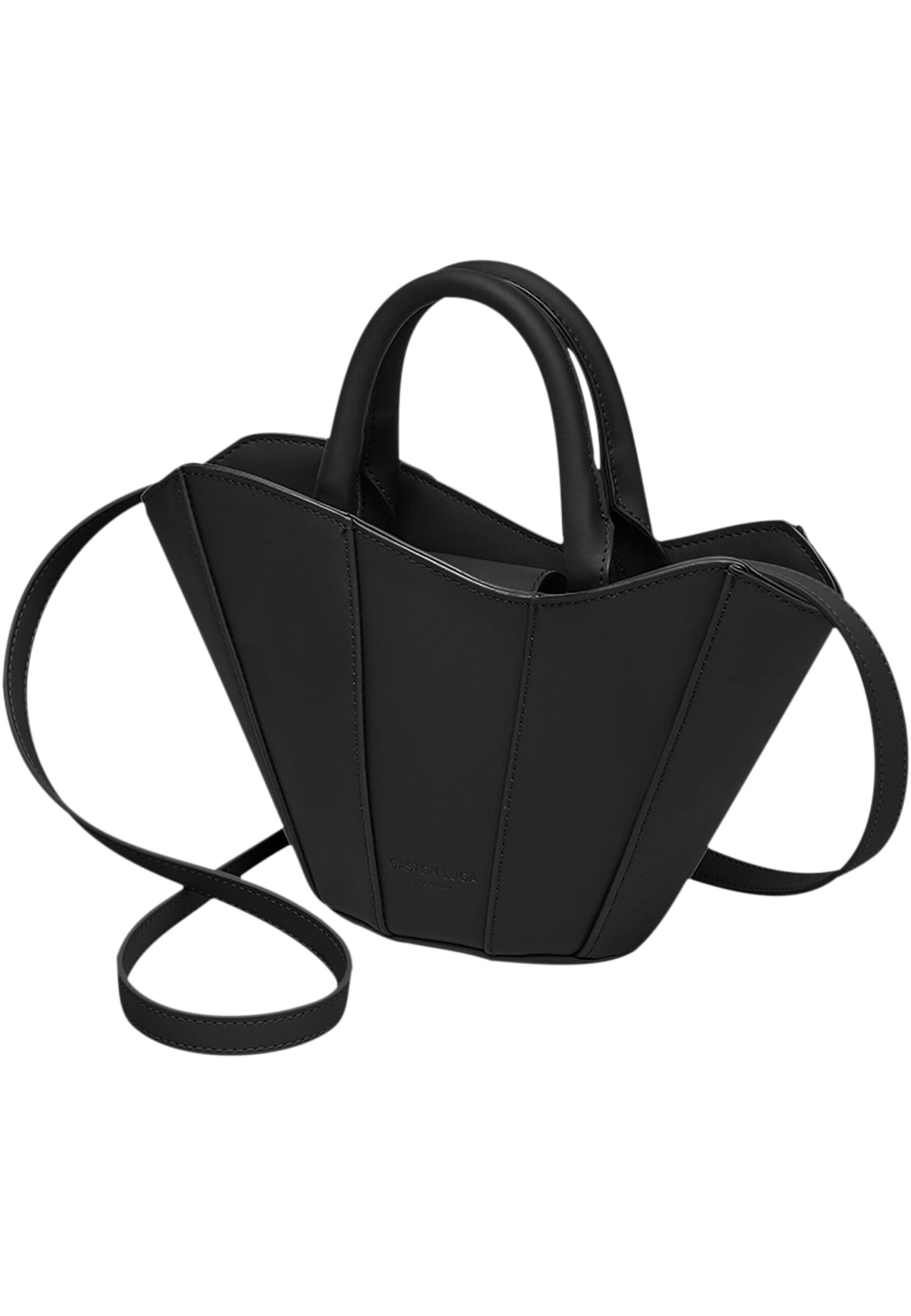 Gaston Luga - Bolso de hombro 'Josefine' en negro