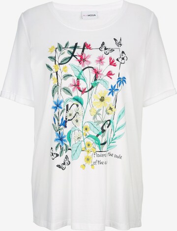 MIAMODA Shirt in White: front