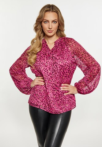 faina - Blusa en rosa: frente