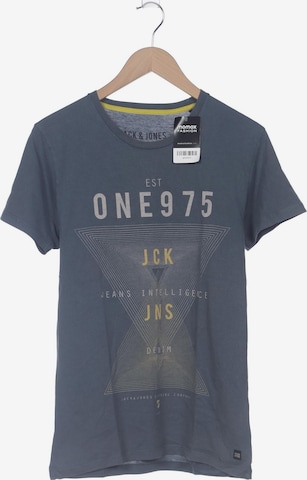 JACK & JONES T-Shirt L in Blau: Vorderseite
