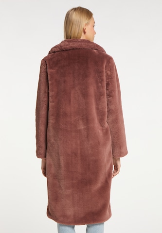 Manteau mi-saison taddy en marron